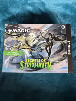 Magic: The Gathering Secrets of Strixhaven Bundle Box Booster Promo English 13+ - Image 1