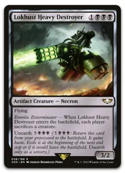 Lokhust Heavy Destroyer #38 (NM) Warhammer 40,000 40K Magic MTG - Image 1