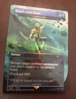 Magic The Gathering MTG Hope’s Aero Magic Cyclonic Rift Final Fantasy NM Foil - Image 1