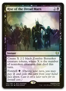 Rise of the Dread Marn #107 (Foil) (NM) Kaldheim KHM Magic MTG - Image 1