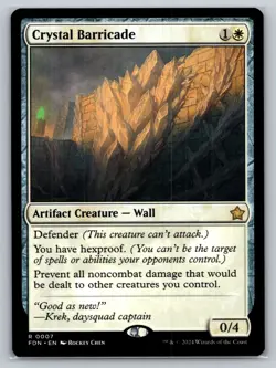 Crystal Barricade Foundations Regular - Image 1