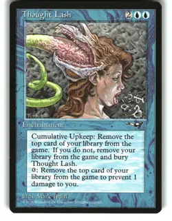 Magic the Gathering - Alliances Thought Lash Rare 1996 - Image 1