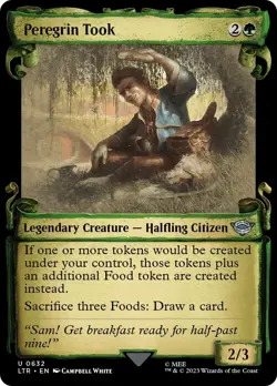Peregrin Took Scroll Showcase 632 FOIL Lord of the Rings Tales of Middleearth NM - Image 1