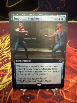 Imposter Syndrome - M 0251 - MTG - SPM - Borderless Foil - Spider-Man - Magic - Image 1
