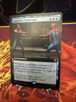 Imposter Syndrome - M 0251 - MTG - SPM - Borderless Foil - Spider-Man - Magic - Image 3