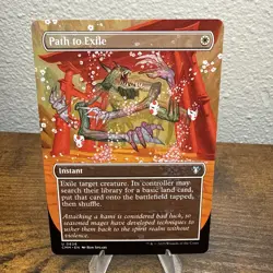 MTG Path to Exile *BORDERLESS* Commander Masters 0626 Pack Fresh - Image 1