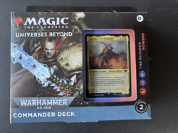 Magic the Gathering Commander Deck Warhammer 40k Chaos the Ruinous Powers - Image 1