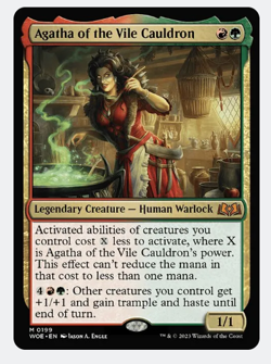 MTG Agatha of the Vile Cauldron Commander Deck | Gruul Activated Abilities EDH | - Image 1