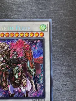 YuGiOh! Baronne De Fleur RA01 - Error Misprint Triple Anubis Stamp 1st Ed NM - Image 5