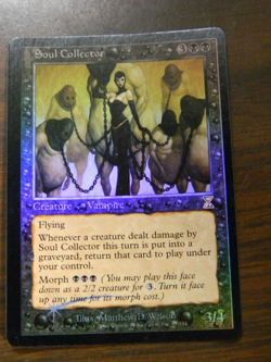 MTG Time Shifted FOIL Soul Collector Excellent - NM Cond - Image 1
