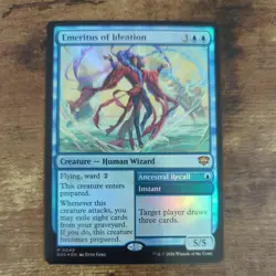 Emeritus of Ideation Secrets of Strixhaven Foil MTG - Image 1