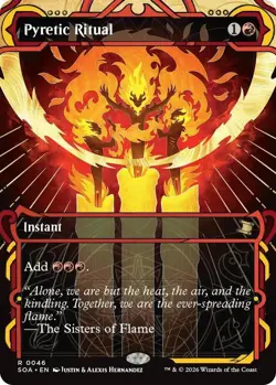 Pyretic Ritual R Secrets of Strixhaven: Mystical Archive 46 NM - Image 1