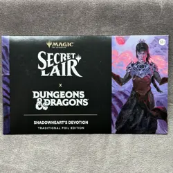 MTG Secret Lair x Dungeons & Dragons Shadowheart’s Devotion Foil SLD New Sealed - Image 1