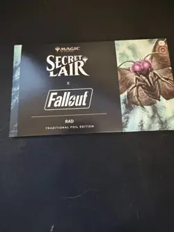MTG Fallout Secret Lair | Rad (Sealed) [Foil] - Image 1