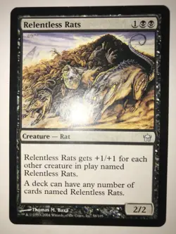 Relentless Rats Fifth Dawn Regular MTG LP - Image 1