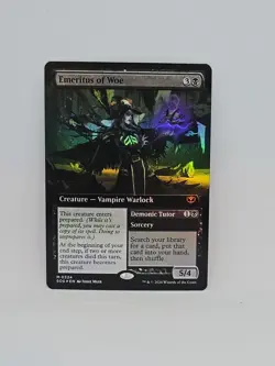 Emeritus of Woe (Extended Art) Foil - Secrets of Strixhaven (SOS) - Image 1