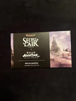 MTG Secret Lair x Avatar the Last Airbender: Path of Ancestry FOIL Sealed - Image 1
