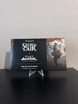 MTG Secret Lair x Avatar The Last Airbender: One with the Elements Foil Sealed - Image 1