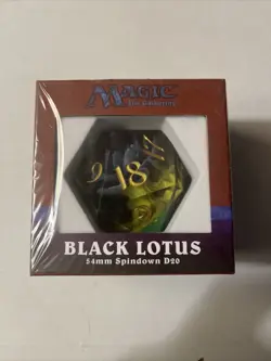 Black Lotus Spin Down 54mm D20 - Image 1