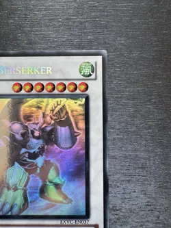YuGiOh! Junk Berserker EXVC-EN037 Ghost Rare 1st Edition Lightly Played - Image 4