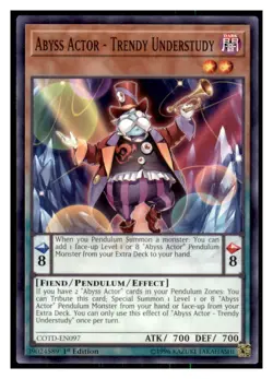 Yugioh Abyss Actor #COTD-EN097 Code of the Duelist LP - Image 1