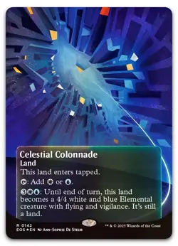 Celestial Colonnade (0142) (Borderless) (Galaxy Foil) #142 NM Edge of Eternities - Image 1