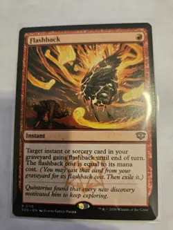 Flashback - Secrets of Strixhaven - MTG - NM Magic the Gathering Red - Image 1