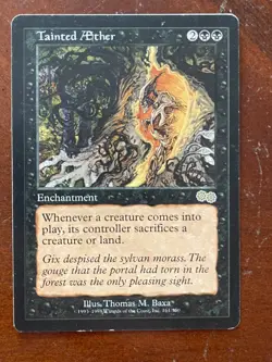 MTG Magic the Gathering Urza's Saga Tainted Aether MP - Image 1