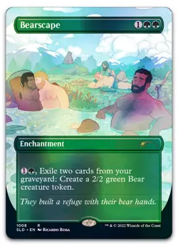 Bearscape #1008 (Foil) (NM) Secret Lair Drop SLD Magic MTG - Image 1