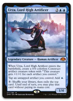 Urza, Lord High Artificer #71 (NM) Dominaria Remastered DMR Magic MTG - Image 1
