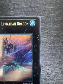 YuGiOh! Number 17: Leviathan Dragon GENF-EN039 Ghost Rare 1st Edition Near Mint - Image 4