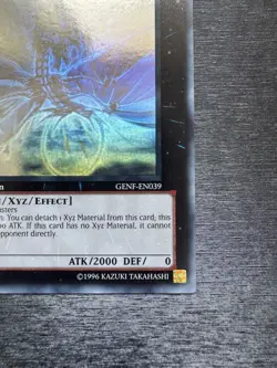 YuGiOh! Number 17: Leviathan Dragon GENF-EN039 Ghost Rare 1st Edition Near Mint - Image 5