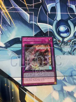 1x (M/NM) Dominus Purge MP25-EN095 Prismatic Secret Rare 1st Edition Yugioh - Image 1