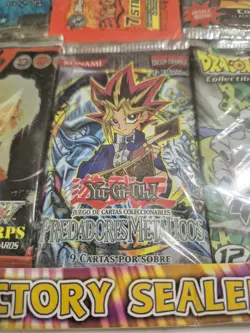 VINTAGE Anime Dollar General Booster Pack Lot Yugioh Metal Raiders 1st Edition - Image 3