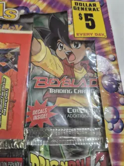 VINTAGE Anime Dollar General Booster Pack Lot Yugioh Metal Raiders 1st Edition - Image 5