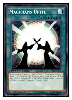 Yugioh Magicians Unite #SBLS-EN009 Speed Duel: Arena of Lost Souls LP - Image 1