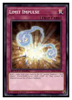 Yugioh Limit Impulse #SBLS-EN045 Speed Duel: Arena of Lost Souls LP - Image 1