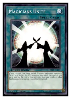 Yugioh Magicians Unite #SBLS-EN009 Speed Duel: Arena of Lost Souls LP - Image 1