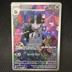 Pokemon TCG Ascended Heroes Banette Illustration Rare IR 234/217 - Image 1