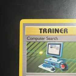 Vintage Pokemon Non-Holo Rare Computer Search 71/102 Base Set Wotc 1999 - Image 2
