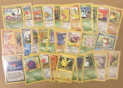 Pokemon Vintage Jungle Complete Set of All 31 Commons + Uncommons Wotc 1999 - Image 1