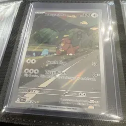 Pokemon TCG Kangaskhan 204/182 Destined Rivals Illustration Rare - Image 3