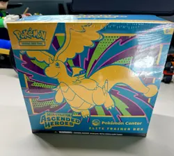 Pokemon TCG Ascended Heroes Pokemon Center Elite Trainer Box ETB FACTORY SEALED - Image 1