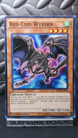 | Yugioh Red-Eyes Wyvern SR02-EN010 1st Common Structure Deck PL 🔥 | - Image 1