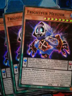 Frightfur Meister TOCH-EN021 x3 Super Rare Near Mint 1st Edition YuGiOh - Image 1
