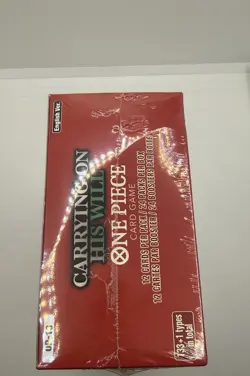 OP-13 Booster Box Carrying on His Will - English SEALED Wave 1 One Piece TCG - Image 3
