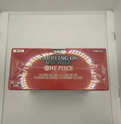 OP-13 Booster Box Carrying on His Will - English SEALED Wave 1 One Piece TCG - Image 4