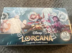 Disney Lorcana - Azurite Sea - Factory Sealed Booster Box - 24 Booster Packs - Image 1