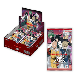 Union Arena TCG One Punch Man Booster Box (16-Packs) & Starter Deck Sealed Combo - Image 2