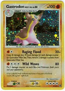 Pokemon Secret Wonders Holo Rare Card - Gastrodon West Sea 9/132 - Image 1